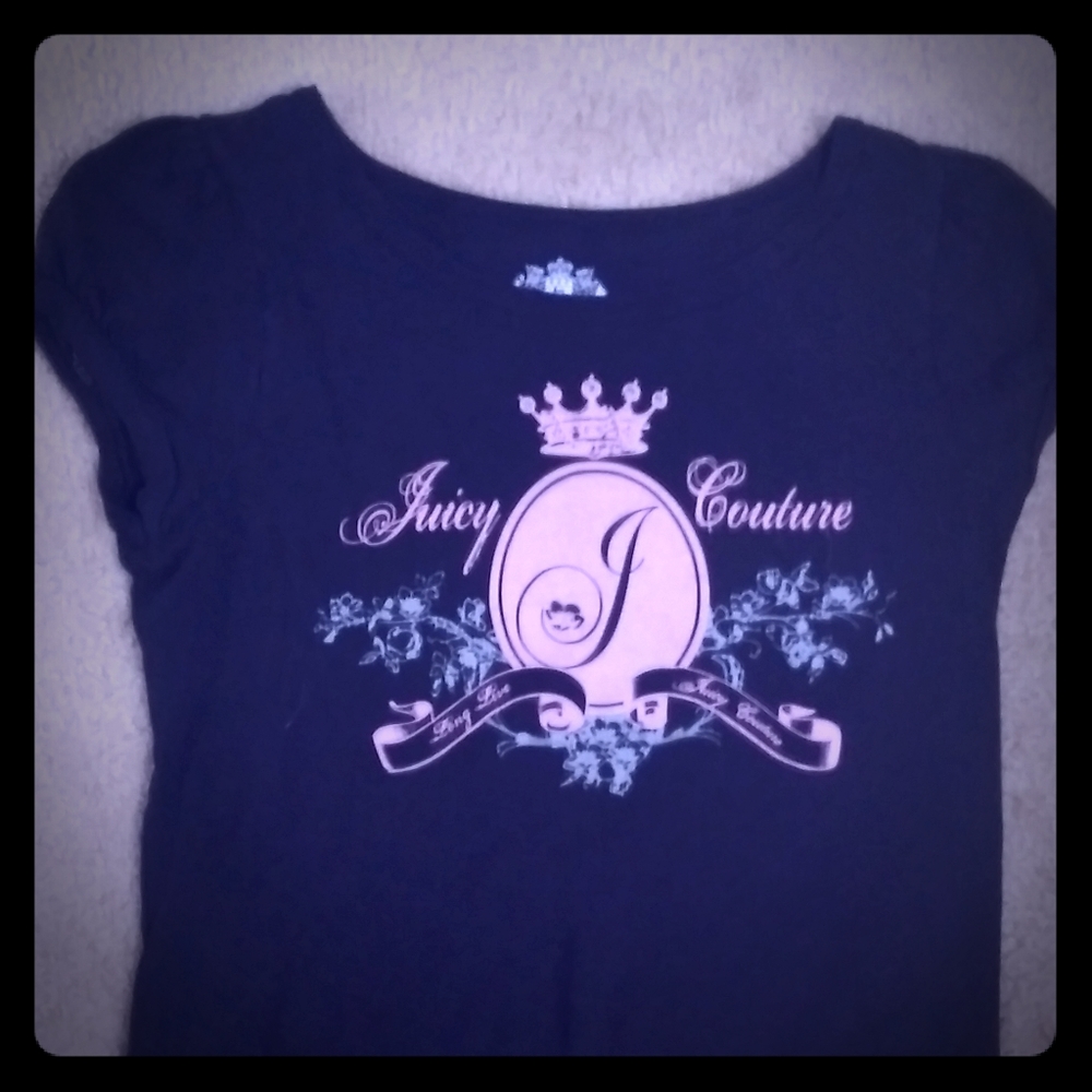 Juicy couture signature logo  tshirt